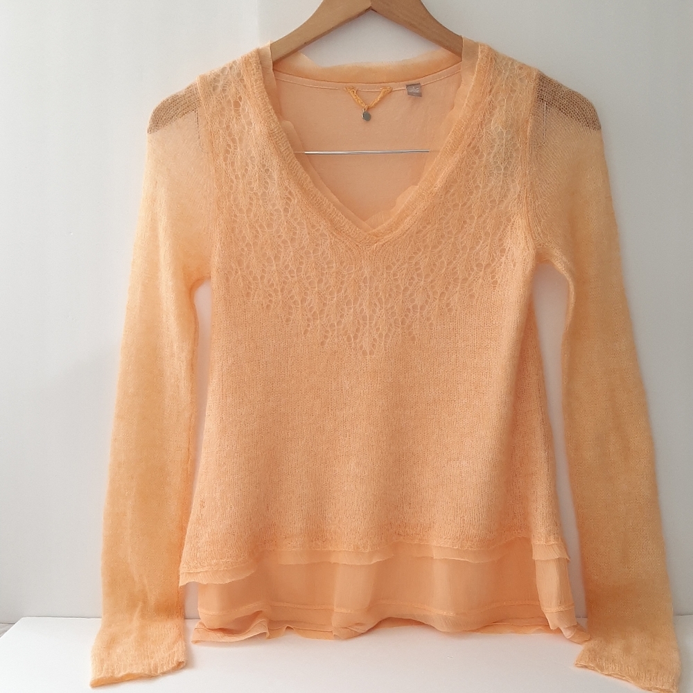 ☀️Anthropologie Knotted and Twisted Alessia Top Sz S